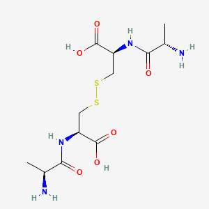 Molecular structure of L-Alanyl-L-Cystine