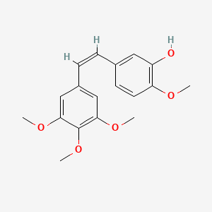 Molecular structure of Combretastatin A4