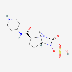 Molecular structure of Relebactam