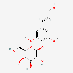 Molecular structure of Syringin