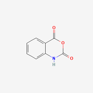 Molecular structure of Isatoic anhydride