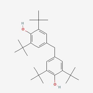 Molecular structure of 4,4-Methylenebis(2,6-di-tert-butylphenol)