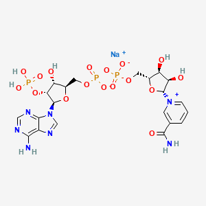 Molecular structure of Nadide phosphate monosodium