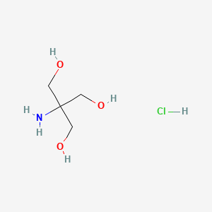 Molecular structure of Tris(hydroxymethyl)aminomethane hydrochloride