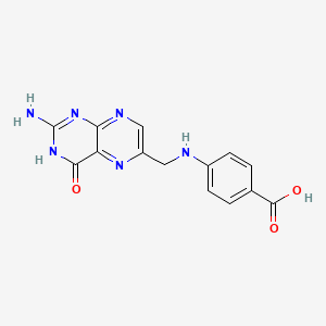 Molecular structure of Pteroic Acid