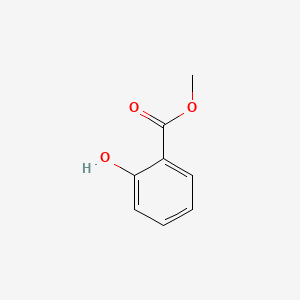 Molecular structure of Methyl salicylate