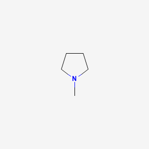 Molecular structure of 1-Methylpyrrolidine