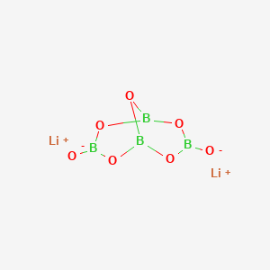 Molecular structure of Lithium tetraborate