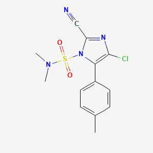Molecular structure of Cyazofamid