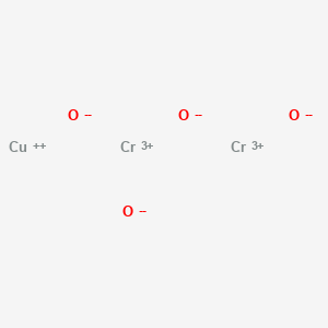 Molecular structure of Chromium copper oxide