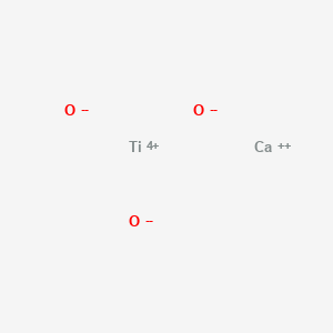 Molecular structure of Calcium titanate