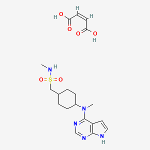 Molecular structure of Oclacitinib Maleate