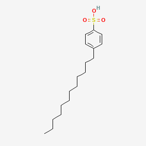 Molecular structure of p-Dodecylbenzenesulfonic acid