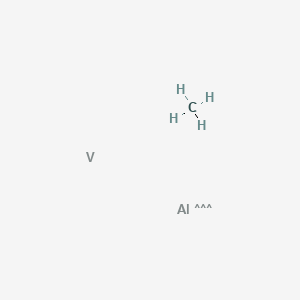 Molecular structure of Vanadium aluminum carbide powder