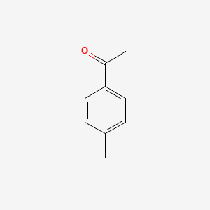 Molecular structure of 4-Methylacetophenone