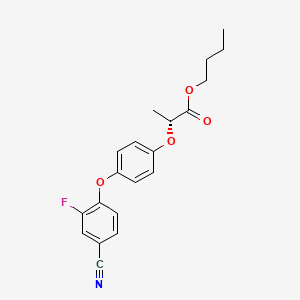 Molecular structure of Cyhalofop-butyl