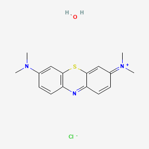 Molecular structure of Methylene Blue