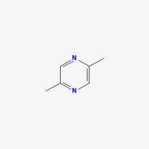 Molecular structure of 2,5-Dimethyl pyrazine