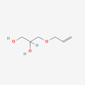 Molecular structure of Glyceryl Allyl Ether