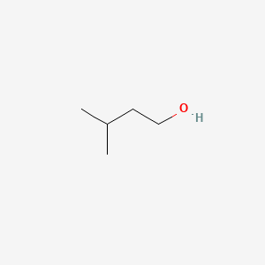Molecular structure of 3-Methyl-1-butanol