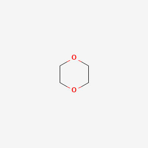 Molecular structure of 1,4-Dioxane