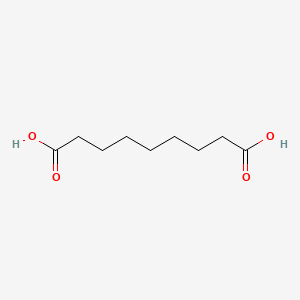 Molecular structure of Azelaic acid