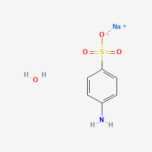 Molecular structure of Sodium sulfanilate hydrate