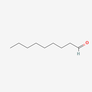 Molecular structure of 1-Nonanal