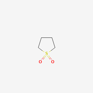 Molecular structure of Sulfolane
