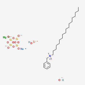 Molecular structure of Stearalkonium hectorite