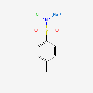 Molecular structure of Chloramine-T