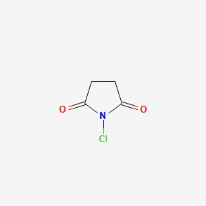 Molecular structure of N-Chlorosuccinimide