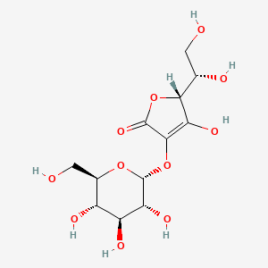 Molecular structure of Ascorbyl glucoside