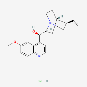 Molecular structure of Quinine hydrochloride