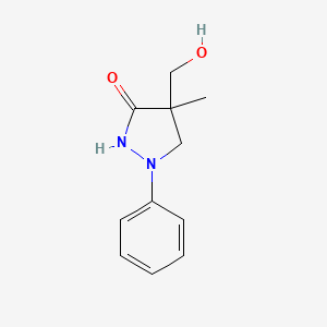 Molecular structure of Dimezone S