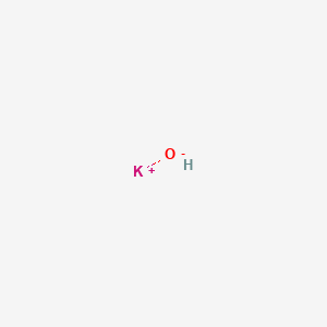 Molecular structure of Potassium hydroxide