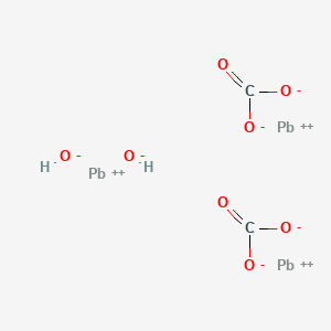 Molecular structure of Lead(II) carbonate basic