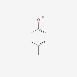 Molecular structure of Cresol