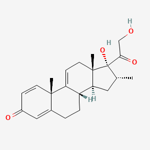 Molecular structure of Dexamethasone EP Impurity E