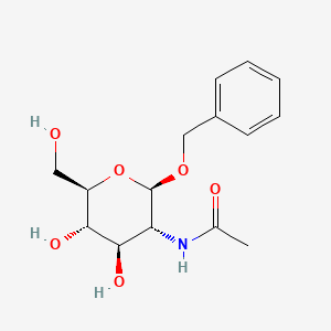 Molecular structure of Benzyl 2-Acetamido-2-deoxy-beta-D-glucopyranoside