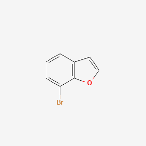 Molecular structure of 7-Bromobenzo[b]furan