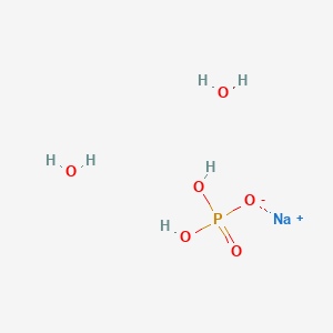Molecular structure of Sodium dihydrogen phosphate dihydrate