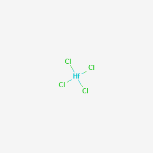 Molecular structure of Hafnium tetrachloride