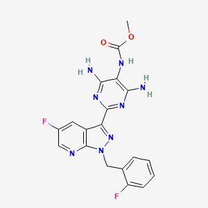 Molecular structure of Vericiguat