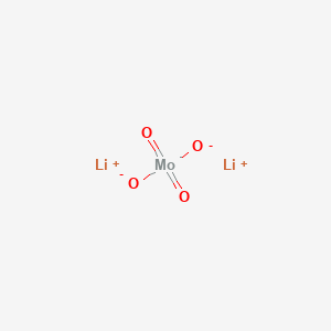 Molecular structure of Lithium molybdate (Li2MoO4)