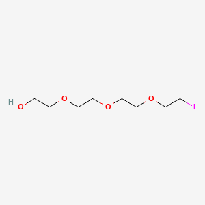 Molecular structure of Fmoc-N-amido-PEG24-acid