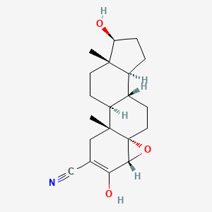 Molecular structure of Trilostane