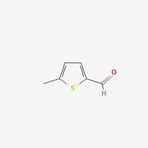 Molecular structure of 5-Methyl-2-thiophenecarboxaldehyde