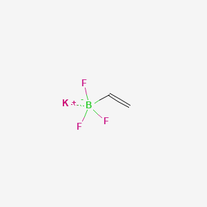 Molecular structure of Potassium vinyltrifluoroborate