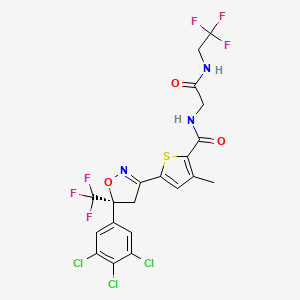 Molecular structure of Lotilaner
